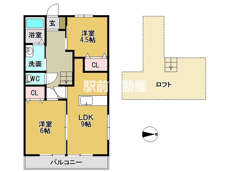 ＧＡＢＡＩハウス高木瀬の間取り