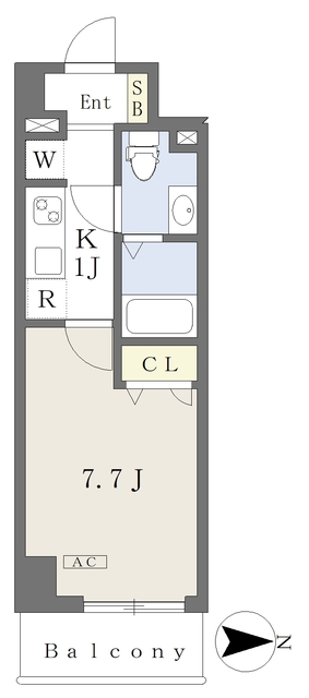 ＮＬ　ＲＥＳＩＤＥＮＣＥの間取り