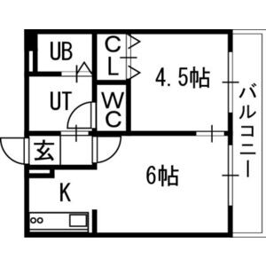 シティテラス南5条の間取り