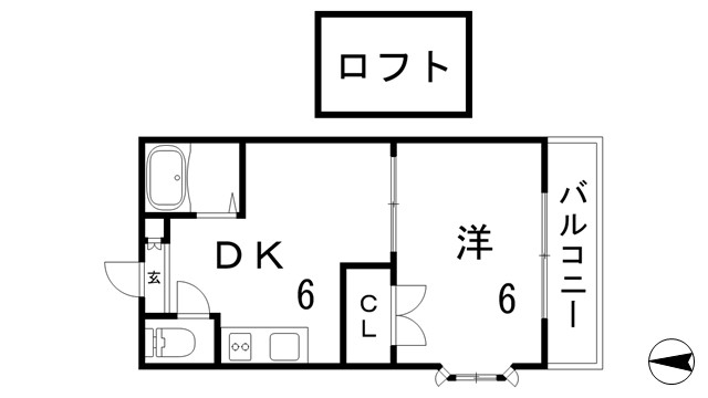 Ｃａｒａｎｄ’Ａｃｈｅの間取り