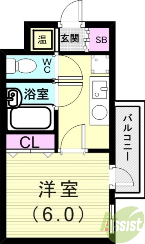 松下ハイツ瑞穂通の間取り