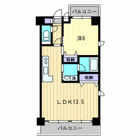 シャルマンの間取り