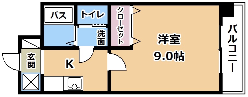 ヒルズ・イッセイの間取り