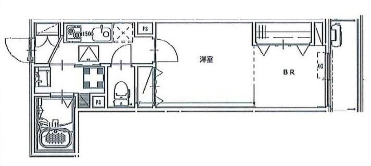 さいたま市浦和区東岸町のマンションの間取り