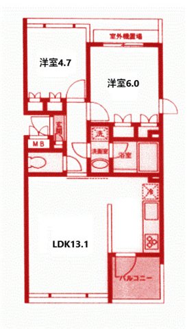 パークコートの間取り