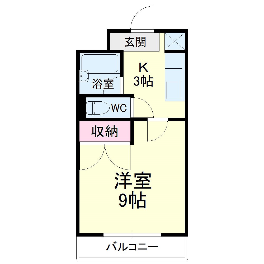 パルクレールIIの間取り