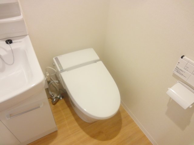 トイレ　同物件、別号室のものです。