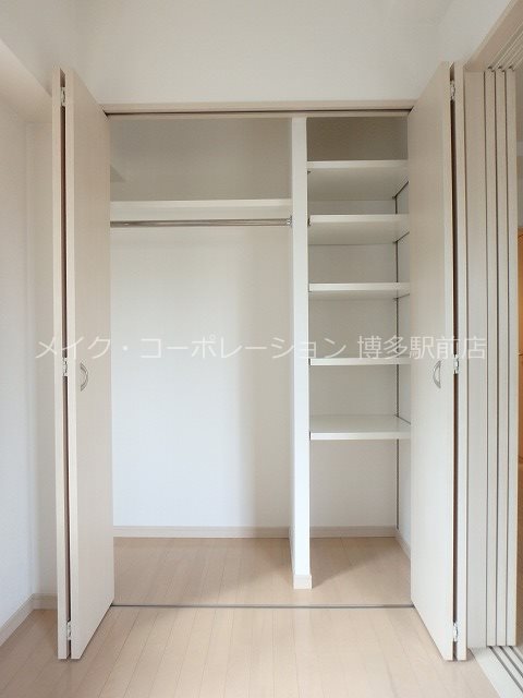 【福岡市博多区上呉服町のマンションの収納】