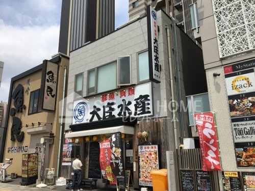 【ＬＩＦＴ　ＶＩＳＩＯＮ　柱　ＯＫＡＺＡＫＩの飲食店】