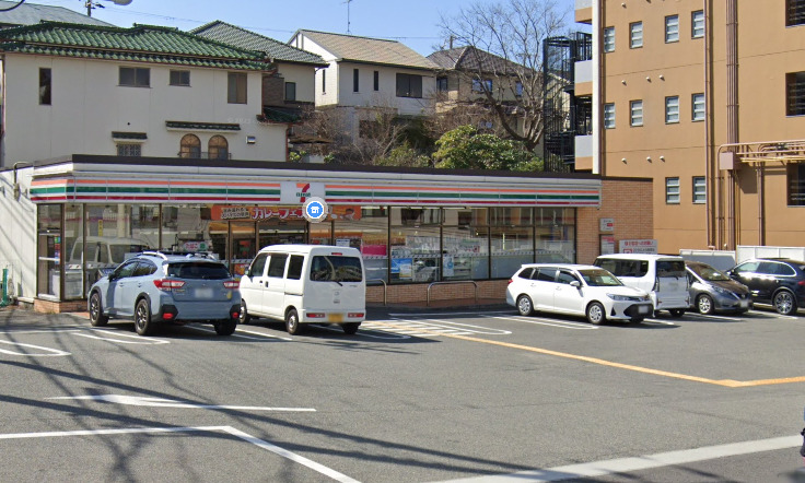 コンビニ　セブンイレブン 明石朝霧店（コンビニ）まで1431m