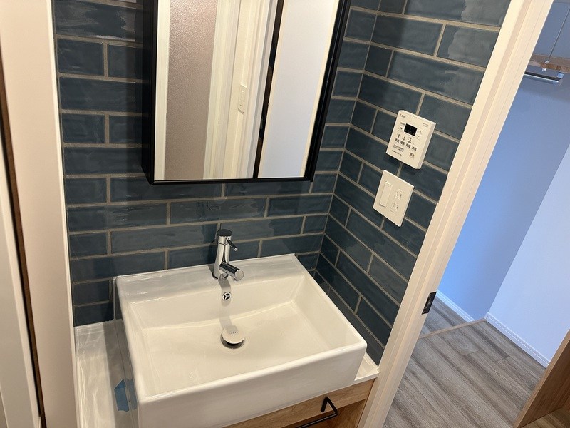 洗面設備　独立洗面台完備