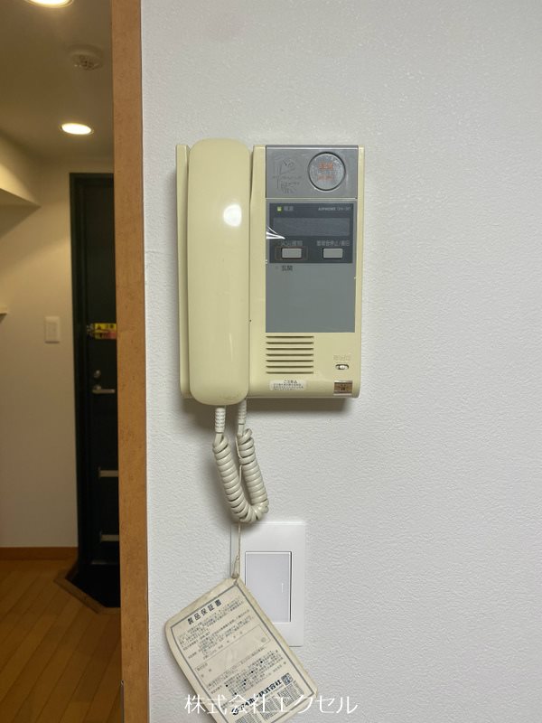 セキュリティ　インターフォン付き
