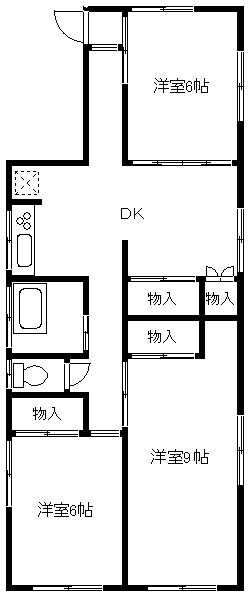 三枝ビルの間取り