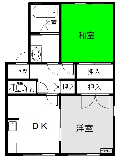 ハイネス瀬山Ａの間取り