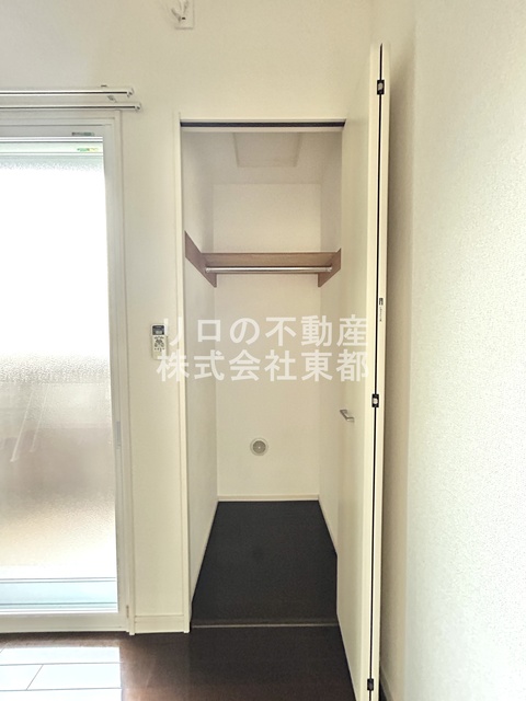 収納　奥行のある収納付です！増えがちな荷物をもスッキリ収納できます