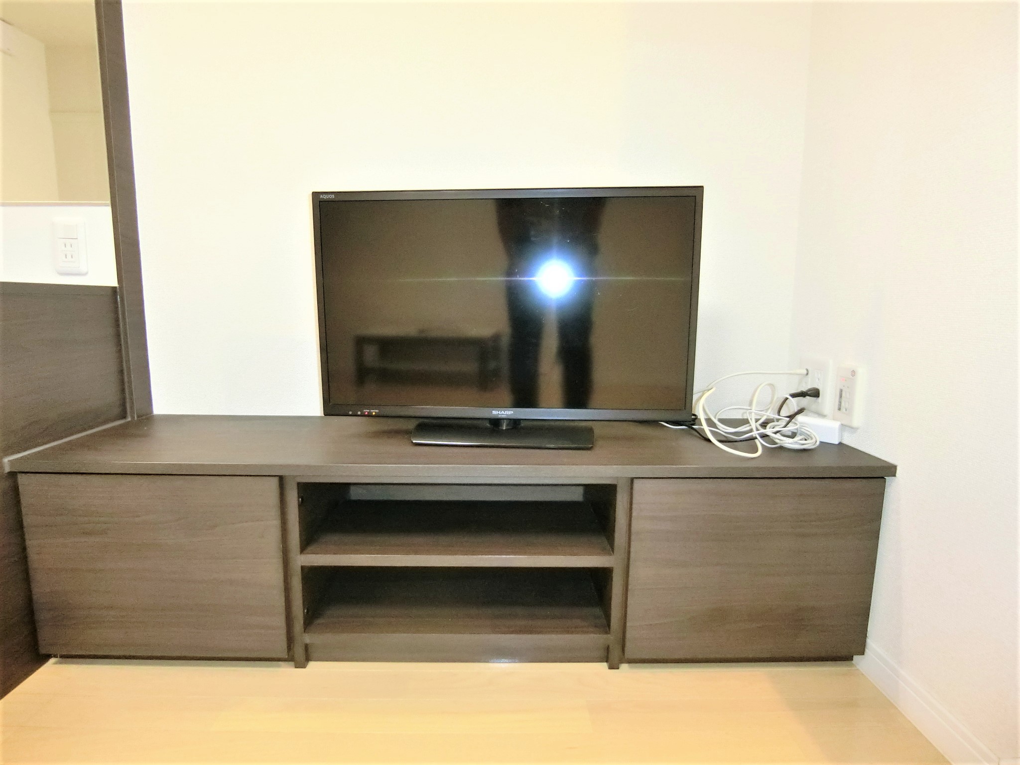 その他共有部分　テレビとテレビ台を完備です☆
