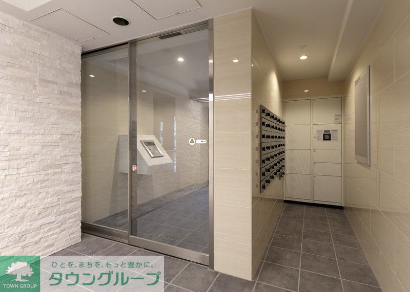 セキュリティ　エントランス