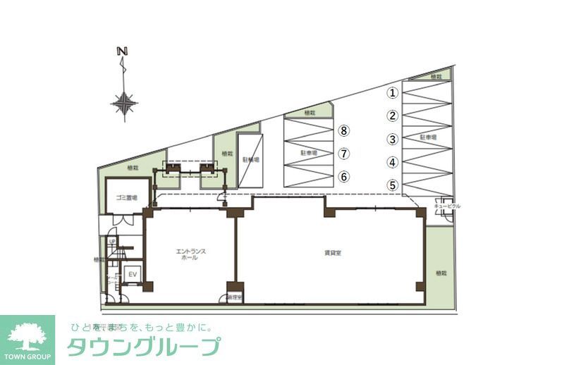 駐車場　間取図