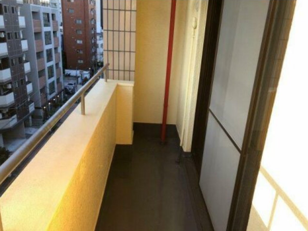 バルコニー　落ち着いた時間を過ごせるバルコニーです