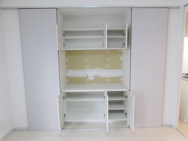 収納　ちょっとした収納スペースも充実しています