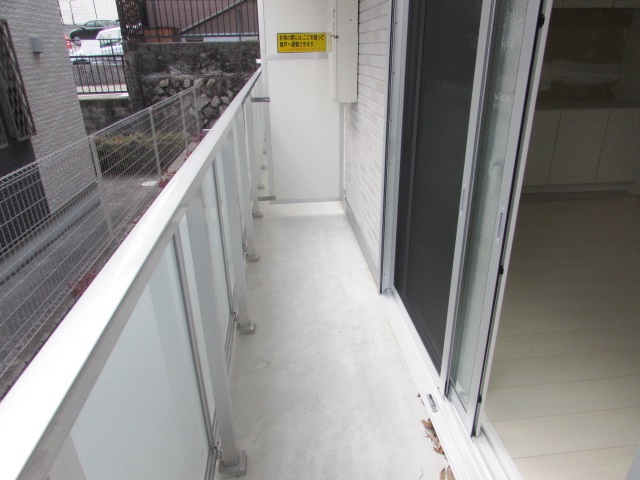 バルコニー　バルコニーがあります