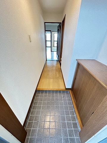 玄関　ゆったりとした玄関です
