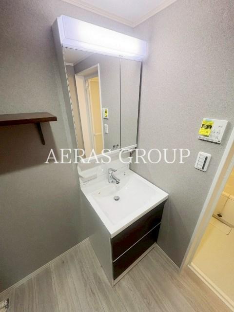 洗面設備　同施工タイプ