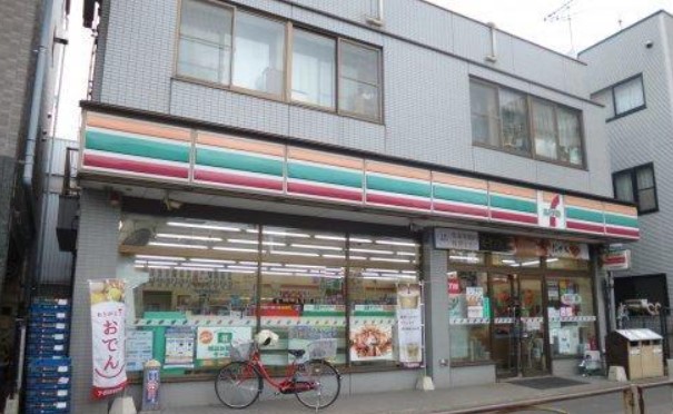 コンビニ　セブンイレブン墨田四ツ木橋南店（コンビニ）まで126m