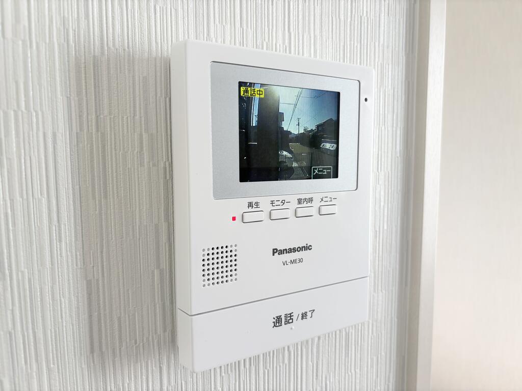 セキュリティ　来客時に安心のＴＶモニターホン