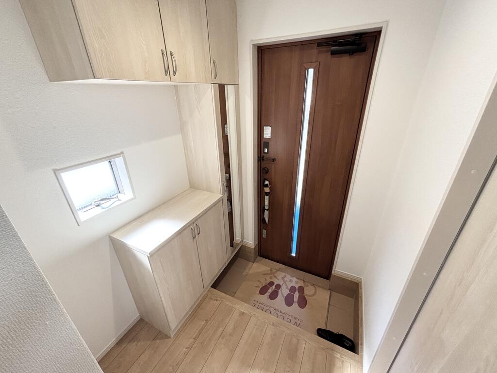 玄関　玄関のシューズボックス