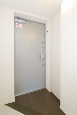 玄関　明るい玄関です