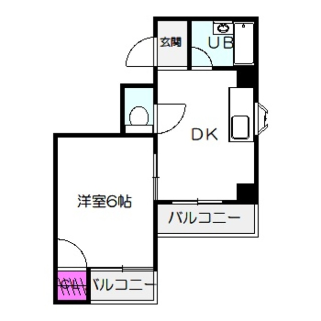 ウエンズ緑橋の間取り写真