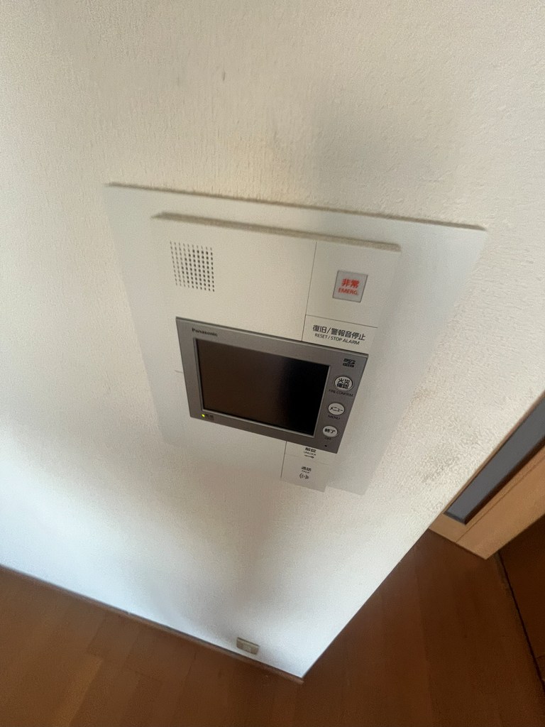 セキュリティ　女性の方も安心のＴＶモニター付です。