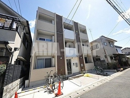 建物外観　2018年完成◎全室角部屋設計人気デザイナーズアパートメント