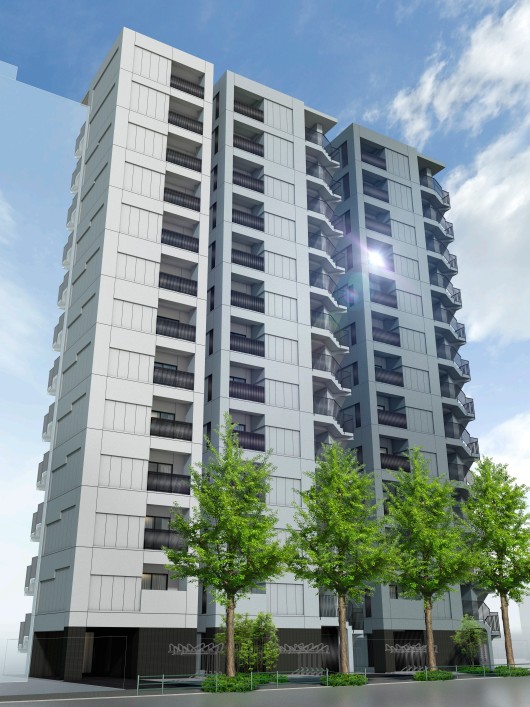 建物外観　※完成イメージ図です