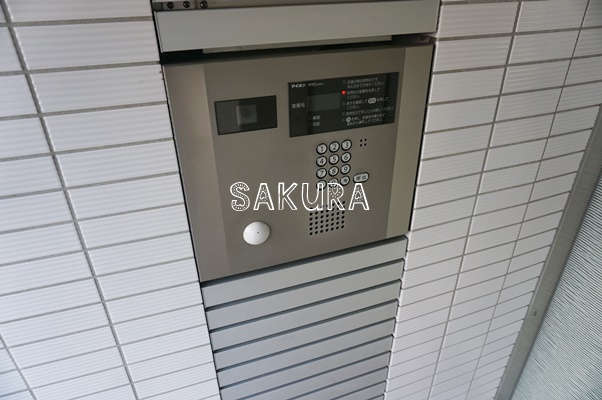 セキュリティ　女性の方でも安心のモニター付きオートロック♪