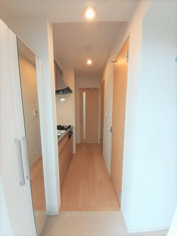 玄関　明るい玄関です