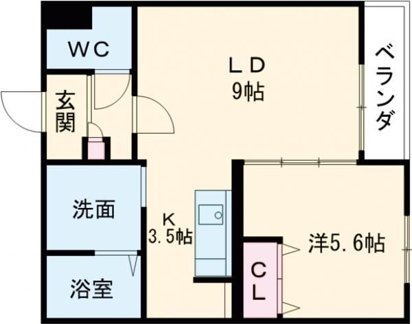インフィニティ宮前の間取り写真