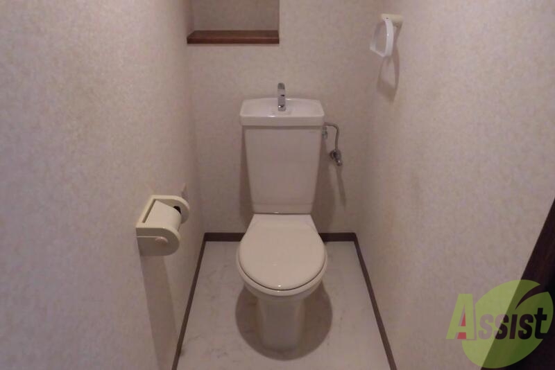 トイレ　トイレも広々してます