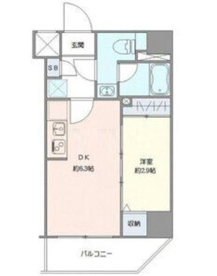 都営浅草線 本所吾妻橋駅 徒歩10分 10階建 築1年の間取り写真