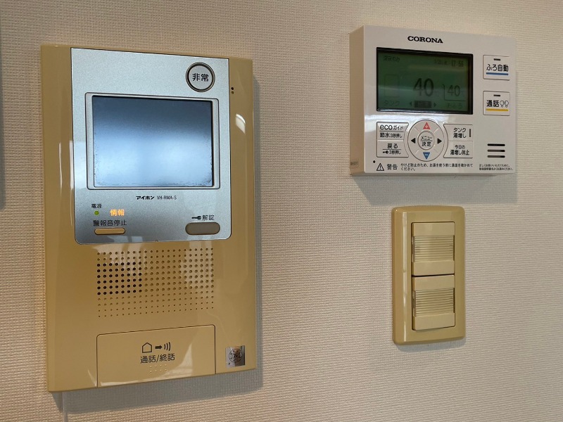 セキュリティ　※別部屋参考写真