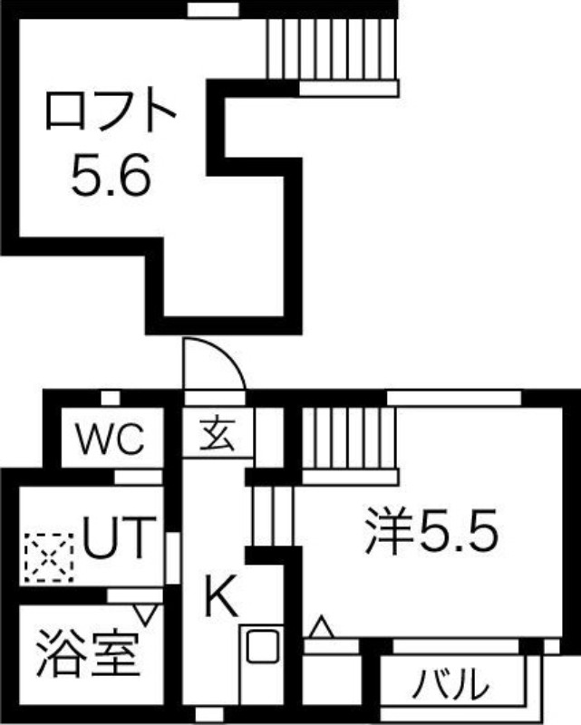 アークテラス河原町の間取り写真