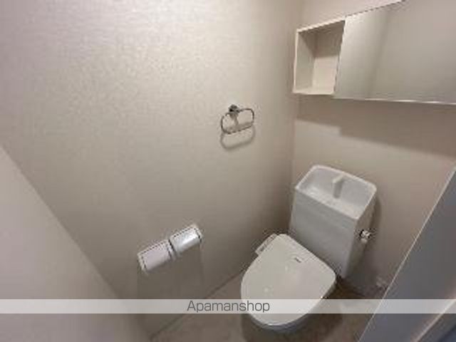 ヴィラ・アズールBのトイレ写真