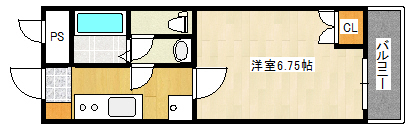 Hiro武庫之荘の間取り写真