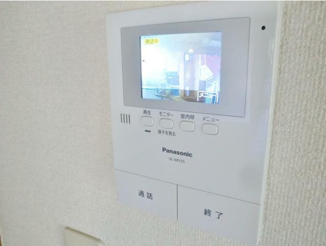 セキュリティ　安心のモニター付きインターホンです♪