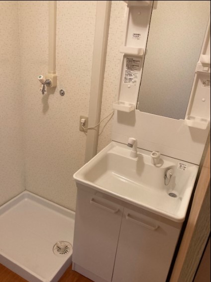 洗面設備　嬉しい独立洗面