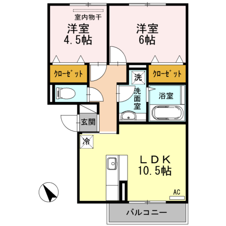 ステラの間取り