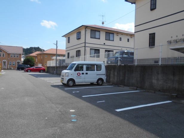 【シャレーほんどう　壱番館の駐車場】