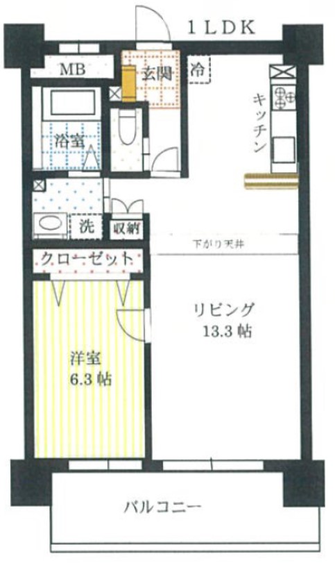 マーガレットテラスの間取り