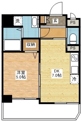 ラトゥール若葉の間取り